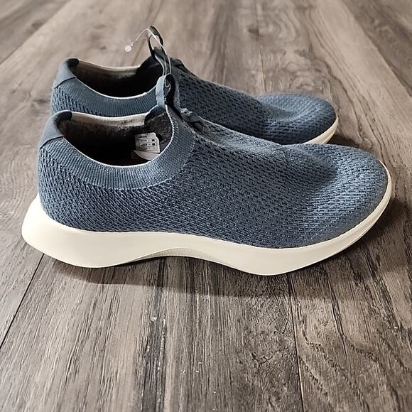 TDR Tree Dasher Shoes Womens Size 10 Blue Knit Slip On Comfort Sneakers - Picture 2 of 7